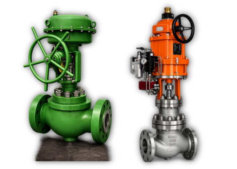 Assembled-Valves-With-Actuators
